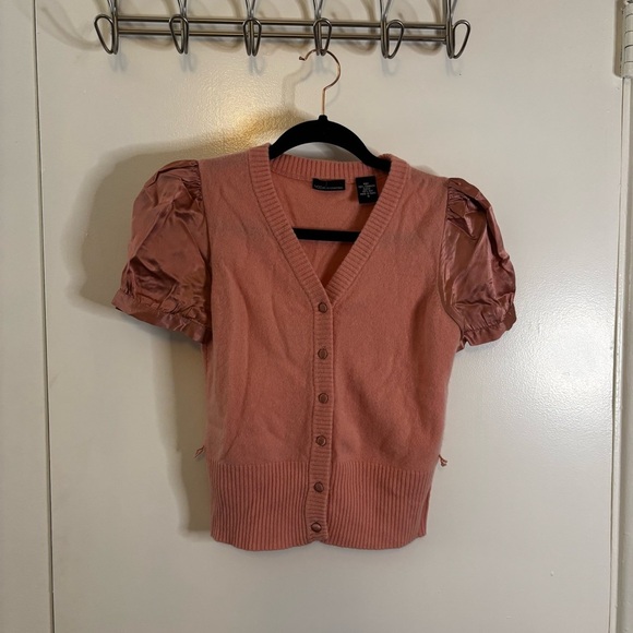 Moda International Sweaters - Moda International Pink Cardigan